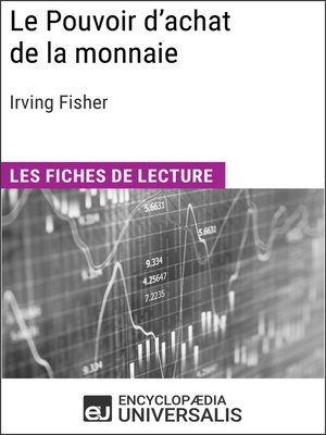 cover image of Le Pouvoir d'achat de la monnaie d'Irving Fisher